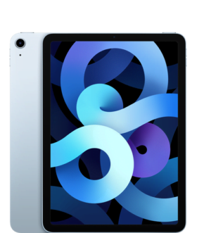 Apple iPad Air, 64GB, Wi-Fi + LTE, Sky Blue