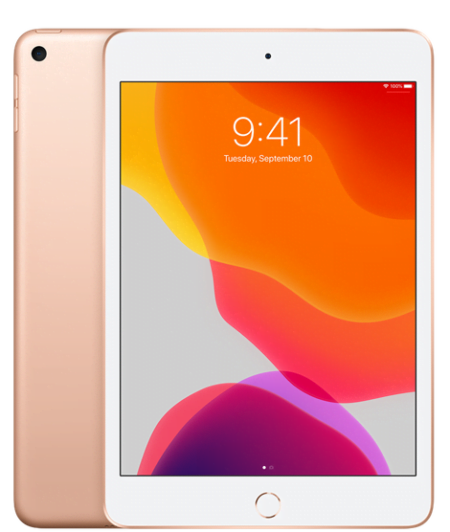 Apple iPad Mini, 64GB, Wi-Fi + LTE, Gold, 2019