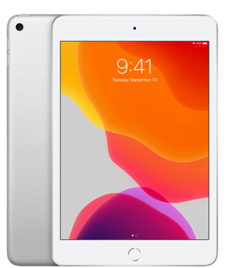 Apple iPad Mini, 64GB, Wi-Fi + LTE, Silver, 2019