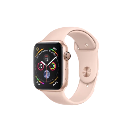 Apple Watch Series 4 40mm Gold Aluminum Case with Pink Sand Sport Band