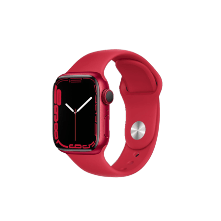 Apple Watch Series 7 41mm Product Red Aluminum Case with Sport Band