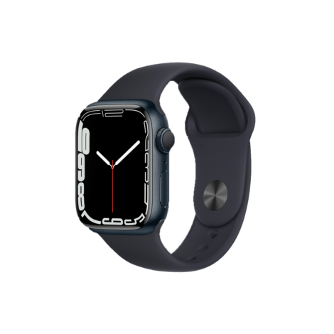 Apple Watch Series 7 45mm Graphite Aluminum Case with Sport Band