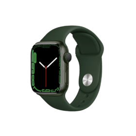 Apple Watch Series 7 45mm Green Aluminum Case with Sport Band