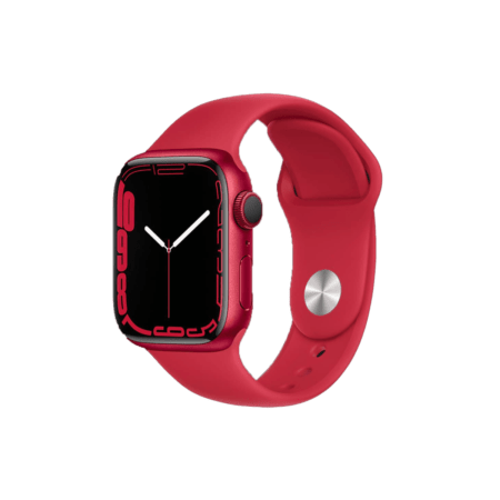 Apple Watch Series 7 45mm Product Red Aluminum Case with Sport Band
