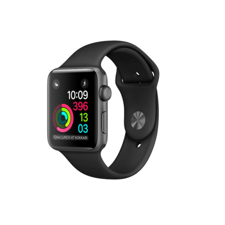 Apple Watch Series 1 38mm Space Grey Aluminum Case with Black Sport Band