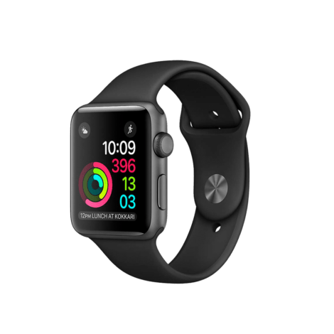 Apple Watch Series 1 42mm Space Grey Aluminum Case with Black Sport Band