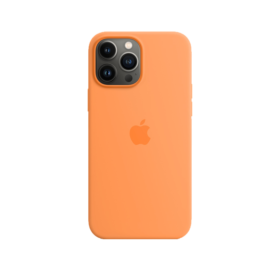 iPhone 13 Pro Max Silicone Case Marigold with MagSafe