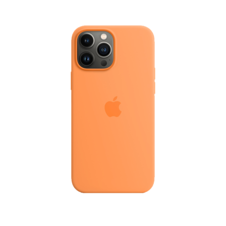 iPhone 13 Pro Max Silicone Case Marigold with MagSafe