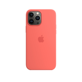 iPhone 13 Pro Max Silicone Case Pink Pomelo with MagSafe