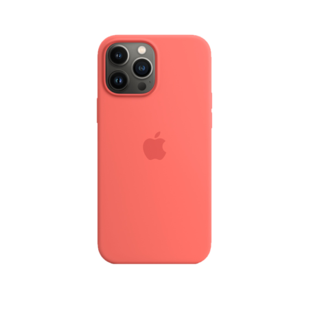 iPhone 13 Pro Max Silicone Case Pink Pomelo with MagSafe