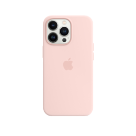 iPhone 13 Pro Silicone Case Chalk Pink with MagSafe