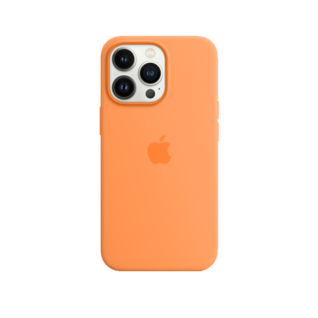 iPhone 13 Pro Silicone Case Marigold with MagSafe