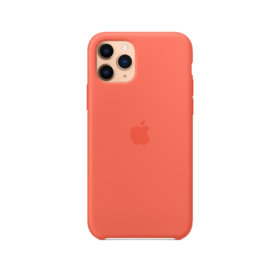 iPhone 11 Pro Max Silicone Case - Clementine