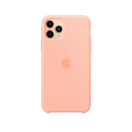 iPhone 11 Pro Max Silicone Case - Grapefruit