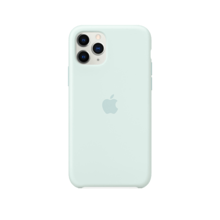 iPhone 11 Pro Max Silicone Case - Seafoam