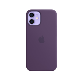 iPhone 12 mini Silicone Case Amethyst with MagSafe