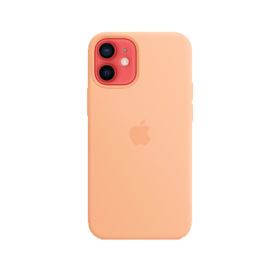 iPhone 12 mini Silicone Case Cantaloupe with MagSafe
