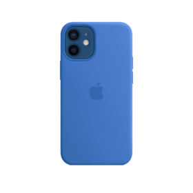 iPhone 12 mini Silicone Case Capri Blue