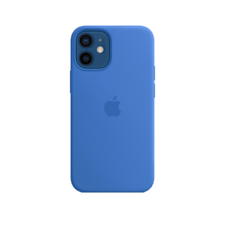 iPhone 12 mini Silicone Case Capri Blue
