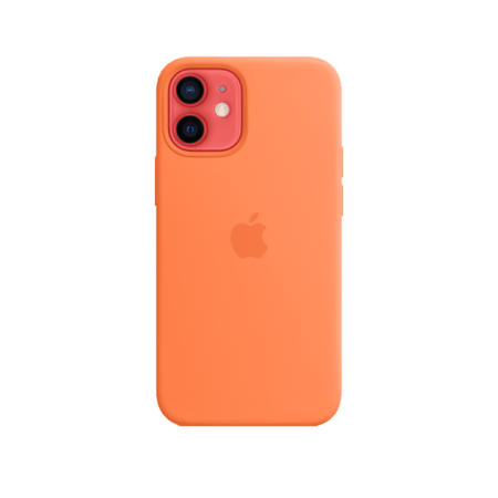 iPhone 12 mini Silicone Case Kumquat