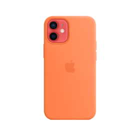 iPhone 12 mini Silicone Case Kumquat with MagSafe