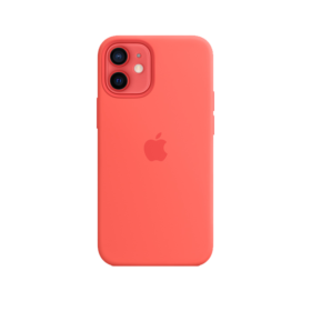 iPhone 12 mini Silicone Case Pink Citrus