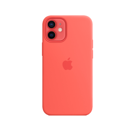 iPhone 12 mini Silicone Case Pink Citrus