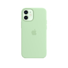 iPhone 12 mini Silicone Case Pistachio with MagSafe