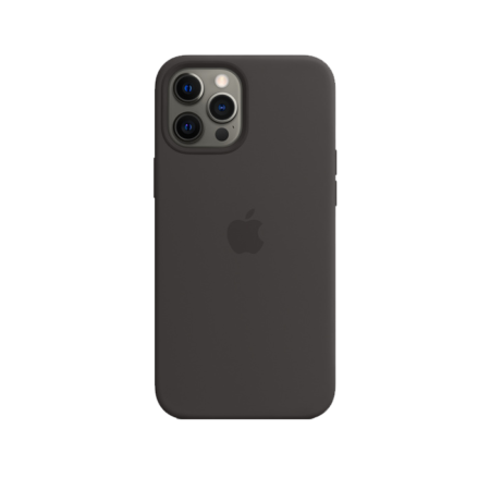 iPhone 12 Pro Max Silicone Case Black