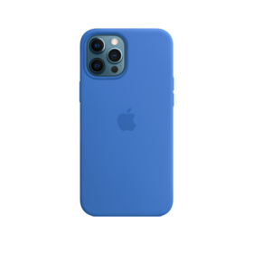 iPhone 12 Pro Max Silicone Case Capri Blue