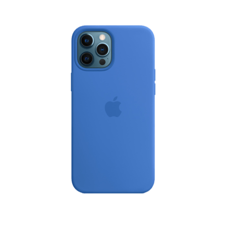 iPhone 12 Pro Max Silicone Case Capri Blue