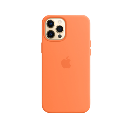 iPhone 12 Pro Max Silicone Case Kumquat