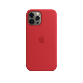 iPhone 12 Pro Max Silicone Case (Product) RED