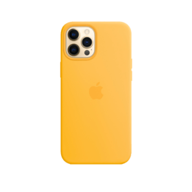 iPhone 12 Pro Max Silicone Case Sunflower with MagSafe