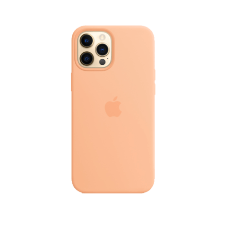 iPhone 12 Pro Silicone Case Cantaloupe