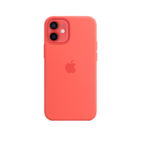 iPhone 12 Silicone Case Pink Citrus