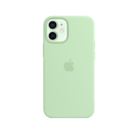 iPhone 12 Silicone Case Pistachio with MagSafe