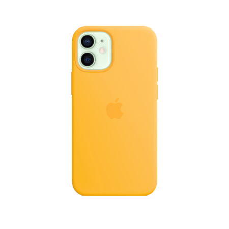 iPhone 12 Silicone Case Sunflower with MagSafe