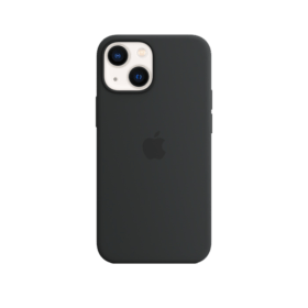 iPhone 13 mini Silicone Case Midnight with MagSafe