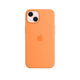iPhone 13 Silicone Case Marigold with MagSafe