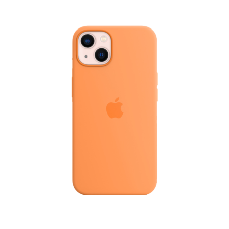 iPhone 13 Silicone Case Marigold with MagSafe