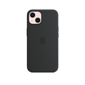 iPhone 13 Silicone Case Midnight with MagSafe