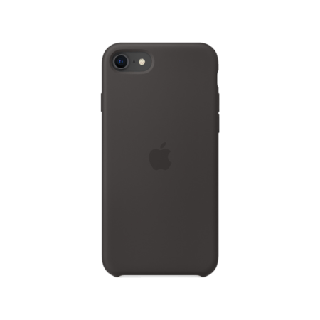 iPhone 7 8 SE 2020 Silicone Case Black