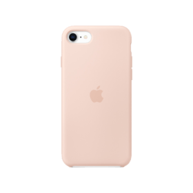 iPhone 7 8 SE 2020 Silicone Case Pink sand