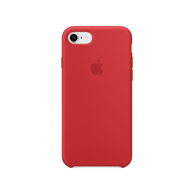 iPhone 7 8 SE 2020 Silicone Case (PRODUCT) Red