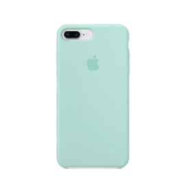 iPhone 7 Plus 8 Plus Silicone Case Marine Green