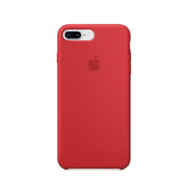iPhone 7 Plus 8 Plus Silicone Case (Product) Red