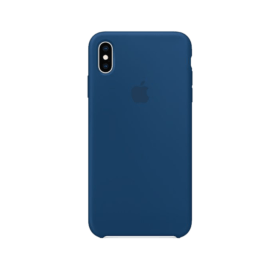 iPhone X Silicone Case Blue Horizon
