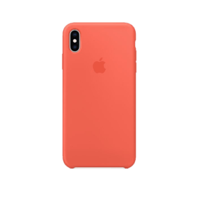 iPhone X Silicone Case Nectarine