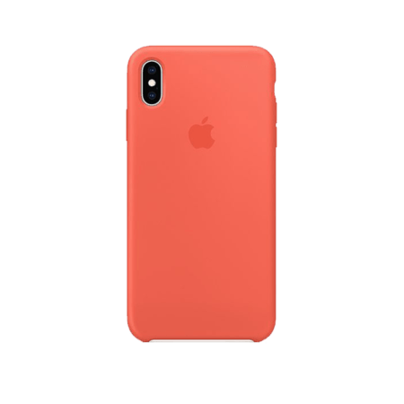 iPhone X Silicone Case Nectarine